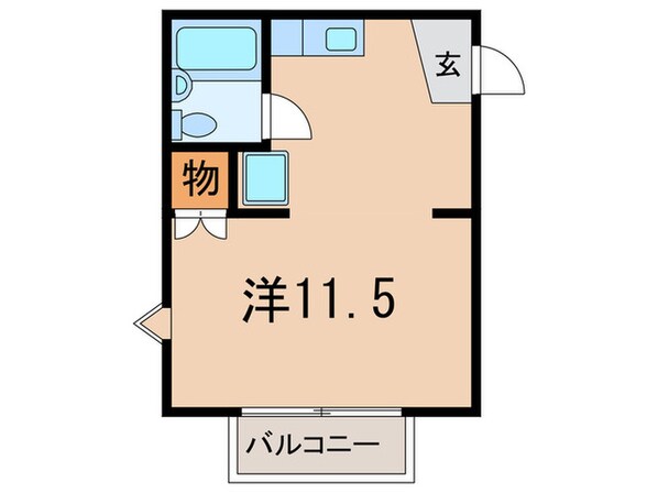 モンテ老松の物件間取画像